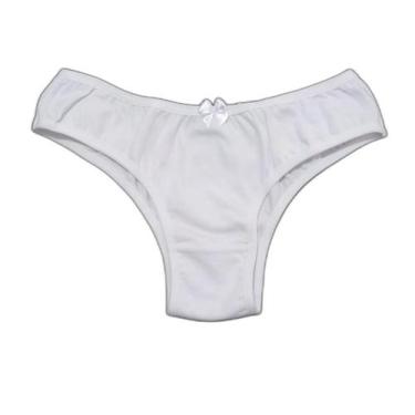 Imagem de Calcinha de lingerie adulto básica de algodão bella li - ELIZANDRA RIN