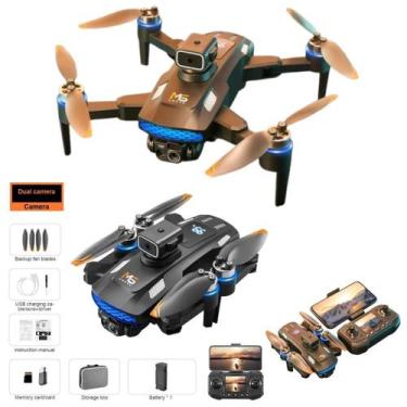 Imagem de Drone M6 com Tela  Câmera Motor Brushless Desvio de Obstáculos - Drone