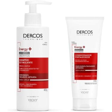 Imagem de Kit Dercos Energy+ Antiqueda - Shampoo 400ml e Condicionador200ml - lo