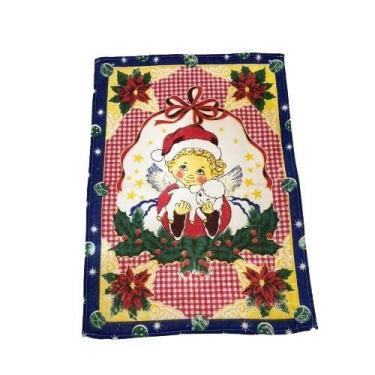 Imagem de Kit Pano de Prato Bainha Panos 41cmx58cm Bainha Moldura, Estampado, Di