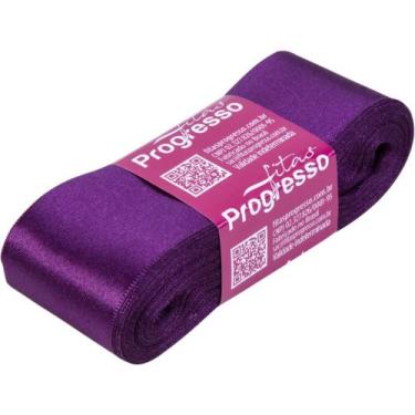 Imagem de Fita de Cetim 38MM 10M. Violeta 675 - Fitas Progresso