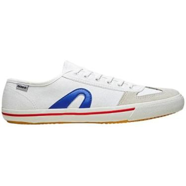 Imagem de Chuteira Futsal Tênis Rainha Vôlei Casual VL 2500 Cor:Azul+VermelhoTam