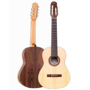 Imagem de Violão 7 Cordas Rozini RX517.AC.F.LP Acústico Clássico Nylon