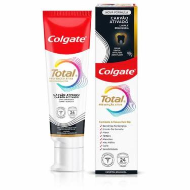 Imagem de Colgate Total 12 Prevenção Ativa Com Carvão Ativado 90g