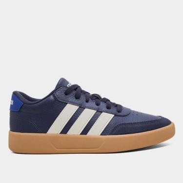 Imagem de Tênis Adidas Breaknet, Preto, Azul, 41