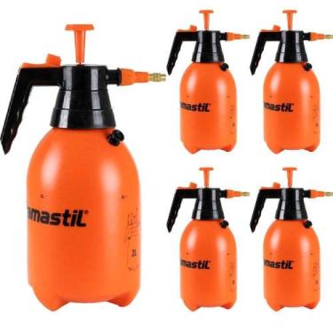 Imagem de Kit 5 Pulverizador De Compressao Previa 2l Famastil
