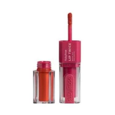 Imagem de Ruby Rose - Batom Duo Lip Twice - Lt10 6ml