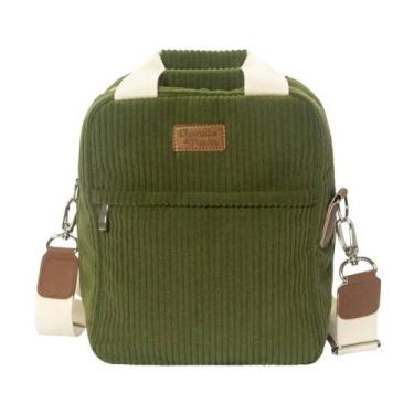 Imagem de Bolsa Maternidade P Térmica Exclusiva Velvet Oliva - 01 peça - 002 CHE