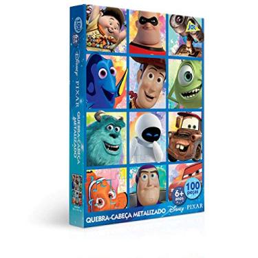 Imagem de Pixar - Quebra-cabeça - 100 peças - Toyster Brinquedos