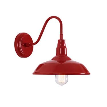 Imagem de Kenroy Home 93506RED Lanternas Dale, Pequenas, Vermelho Fosco