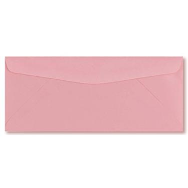 Imagem de Envelopes Cor Rosa #10 Business, 24 x 11 cm, Aba Padrão, Pink., 9.5" x 4.125"