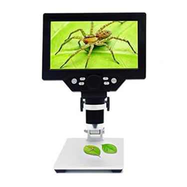 Imagem de ZDBH Adaptador para microscópio 1 pç Microscópio G1200/G600 7/4,3 polegadas LCD Display Câmera Microscópio Portátil Acessórios (Cor: G1200)