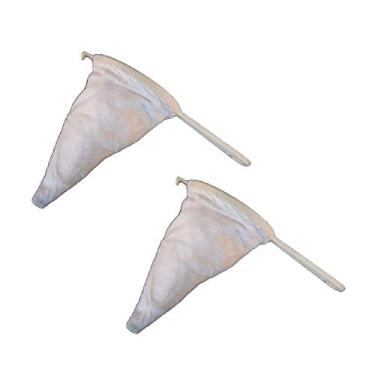 Imagem de 2 unidades de copos de coquetel de elastano, 9 cm, flanela com alça de plástico