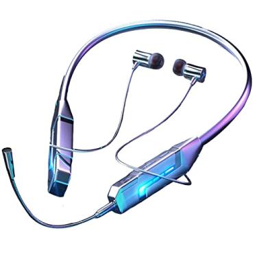 Imagem de Fone de ouvido sem fio Moda com baixa energia consumo de bluetooth-compatível 5.2 Band de peças sem perdas In-orb Gaming fone de ouvido Preto