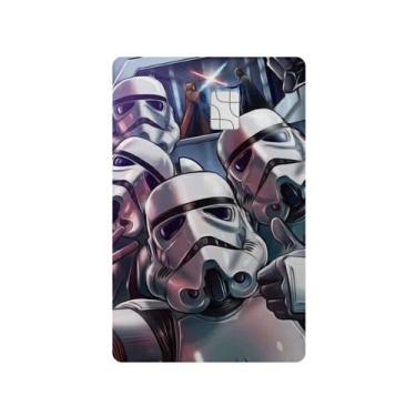 Imagem de Película Adesiva Para Cartão De Crédito Star Wars Stormtrooper Self -