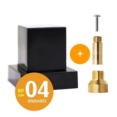 Imagem de Acabamento Registro 1/2 à 1 P Deca + Adaptador Fabrimar 04un