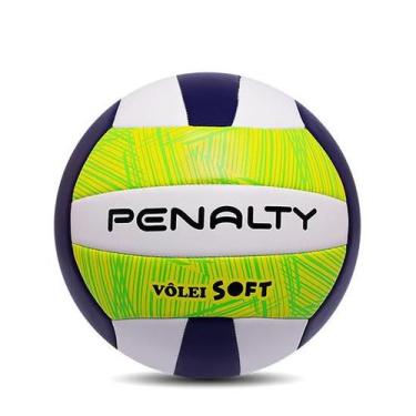 Bola Vôlei Penalty VP 5000 - Amarelo/Roxo/Preto - Bola Vôlei