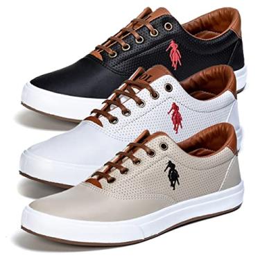 Imagem de Kit 3 Pares De Tênis Masculino Sapatenis Da Polo Open