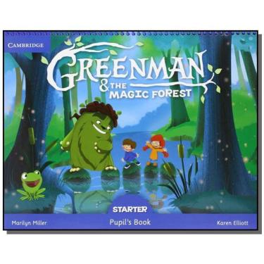 Imagem de Livro - Greenman And The Magic Forest Starter Pupils Book With Stickers And Pop-Outs