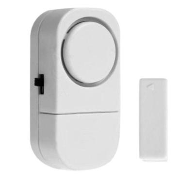 Imagem de Sensor Alarme Entrada Magnético Sonoro Sirene Porta/ Janela