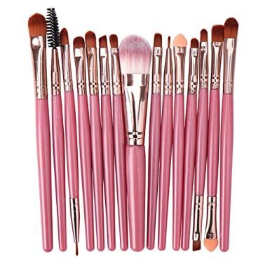 Imagem de 6 peças-20 peças conjunto de pincéis de maquiagem cosméticos para ferramentas de maquiagem para rosto feminino beleza profissional base blush sombra, t14, china
