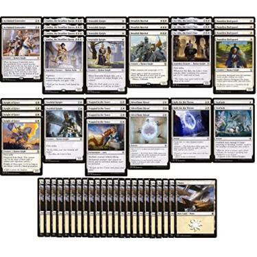 Imagem de MTG Decks & More Criatura branca - cavaleiro - poderoso - jurídico moderno - feito sob medida - Magic The Gathering - - 60 cartas