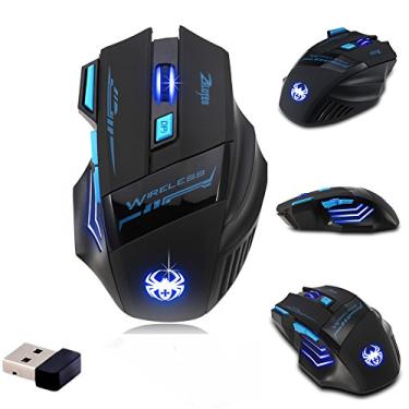 Imagem de Zelotes Mouse sem fio para PC e laptop - F14