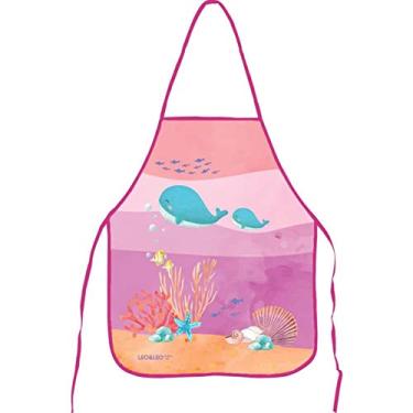 Imagem de Leonora Avental Infantil Fundo do Mar Escolar Marinho