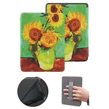 Imagem de Capa macia de 15 cm para Kindle 11ª geração, versão 2022 - não serve para Kindle Paperwhite de 11ª geração - Capa à prova d'água e à prova de quedas com função de despertar/hibernar automática