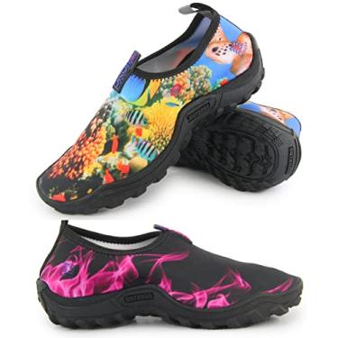 Imagem de Kit 2 Sapatilhas Aquática Neoprene Surf Mergulho Pesca Bike Trilha Adventure