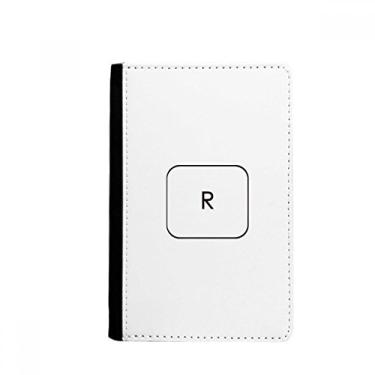 Imagem de Carteira com teclado Symbol R porta-passaporte Notecase Burse capa para cartão, Multicolor