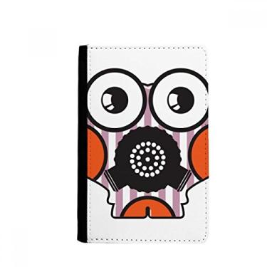 Imagem de Bolsa de cartão para carteira com porta-passaporte de alienígena adorável monstro alienígena do universo Notecase Burse, Multicolor