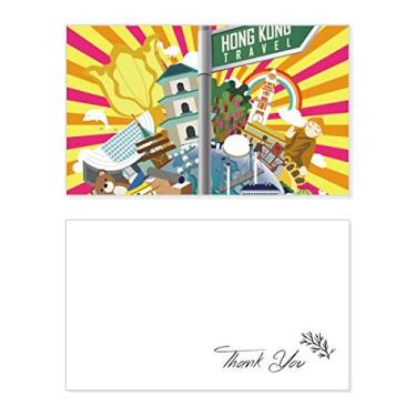 Imagem de Hong Kong Sightseeing Place China Cartão de agradecimento Aniversário Saudação Casamento Agradecimento