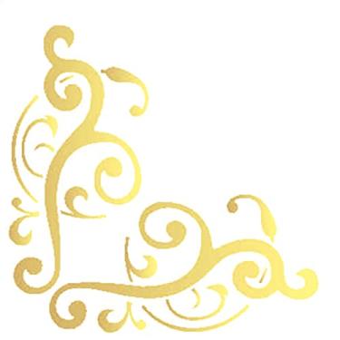 Imagem de Stencil de Acetato para Pintura OPA 10 x 10 cm - 1978 Cantoneira Curva