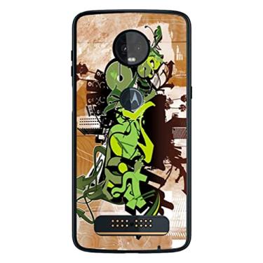 Imagem de Capa Adesivo Skin072 Verso Para Motorola Moto Z3 Play