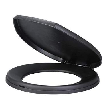 Imagem de Assento de vaso sanitário portátil de emergência para baldes de 5 galões ao ar livre acampamento encaixe na capa de banheiro de banheiro para adultos e crianças