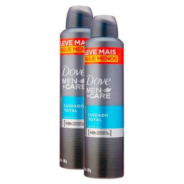 Imagem de Kit 2 Desodorante Dove Men + Care Cuidado Total Antitranspirante 250ml