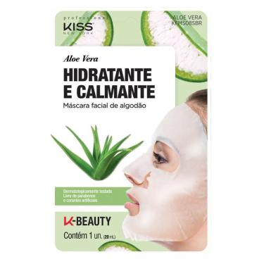 Imagem de Máscara Facial Hidratante Kiss New York Aloe Vera 20ml