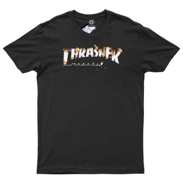 Imagem de Camiseta Thrasher Intro Burner - Masculino-Unissex