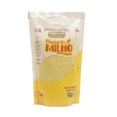 Imagem de Kit 3X: Flocão de Milho para Cuscuz Orgânico Ecobio 250g