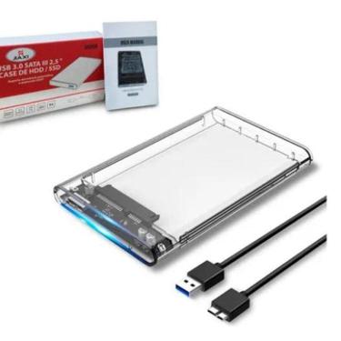 Imagem de Case Disco Rígido Hd Externo 2.5 Usb 3.0 6Gbps 6Tb