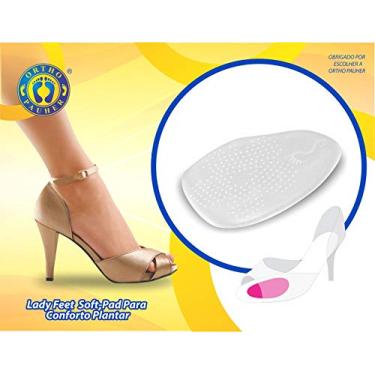 Imagem de Soft Pad para Conforto Plantar Lady Feet, Tamanho Único, Ortho Pauher