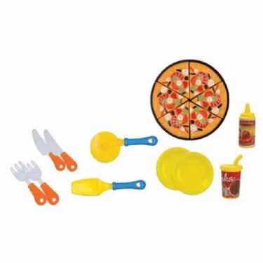 Imagem de Brinquedo Fast Food Infantil Pizza 900-7 - Braskit