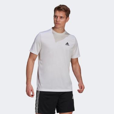 Imagem de Camiseta Adidas D2M Plain Masculina-Masculino