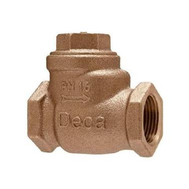 Imagem de Válvula de retenção com portinhola e anel de vedação em silicone 1", Deca, Bruto, 000.053.100.01