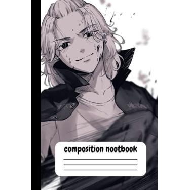 Imagem de tokyo revengers composition nootbook: anime composition nootbook Takemichi Hanagaki mikey draken tokyo revengers nootbook for kids and ... and otaku 110 Blank Lined Pages (6" x 9")