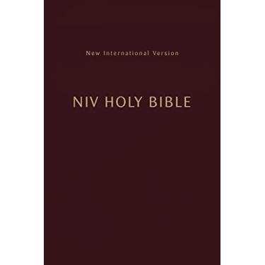 Imagem de Niv, Holy Bible, Compact, Paperback, Burgundy, Comfort Print: New International Version, Burgundy, Comfort Print