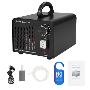 Imagem de CIADAZ Gerador de ozônio 2 em 1 com modos de ar e água 30.000mg / h Máquina de ozônio Ionizador Purificador de ar Desodorizador comercial e industrial para água Casa Carros Escritório Porão Garagem An