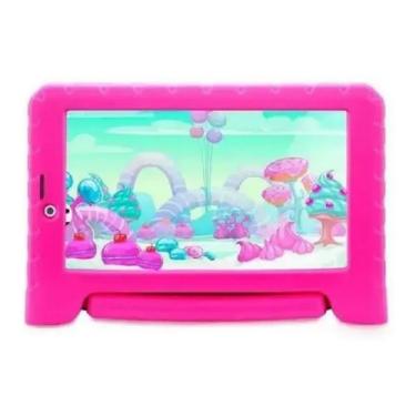 Imagem de Tablet  Multilaser Kid Pad 3g Plus Nb29 7  16gb Rosa E 1gb De Memória Ram Kid Pad 3G