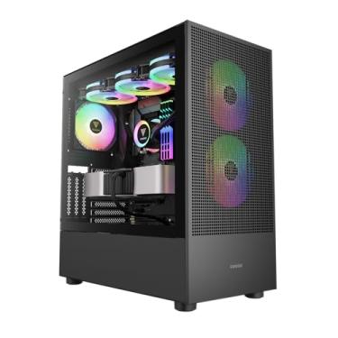 Imagem de Gabinete Gamdias Talos E3 Mesh Elite Preto com 3 fans